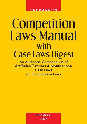Taxmann Competition Laws Manual Edition 2022