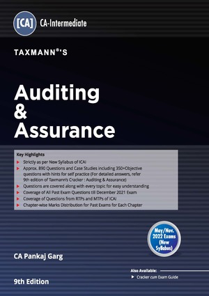 Taxmann CA Inter Auditing & Assurance By CA Pankaj Garg
