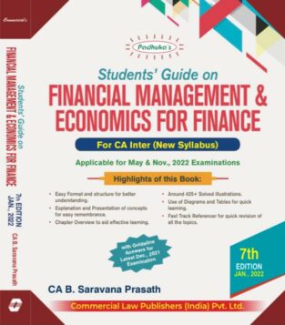 Commercial Padhuka Students Financial Management Economics Finance