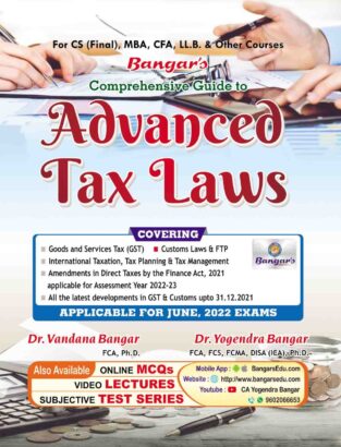 Advanced Tax Laws Practice CS Final Yogendra Bangar Vandana Bangar