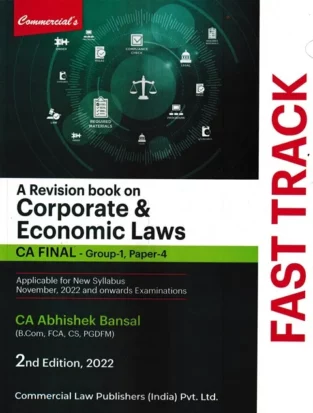 Commercial CA Final Laws Fast Track Charts New By Abhishek Bansal