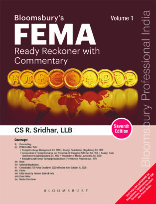 Bloomsbury FEMA Ready Reckoner with Commentary R.Sridhar