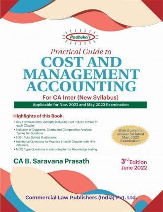 Padhuka Practical Guide to Cost Management Accounting By B Saravana