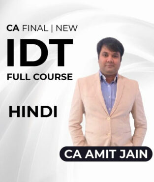 Video Lecture CA Final Indirect Tax Laws Regular CA Amit Jain