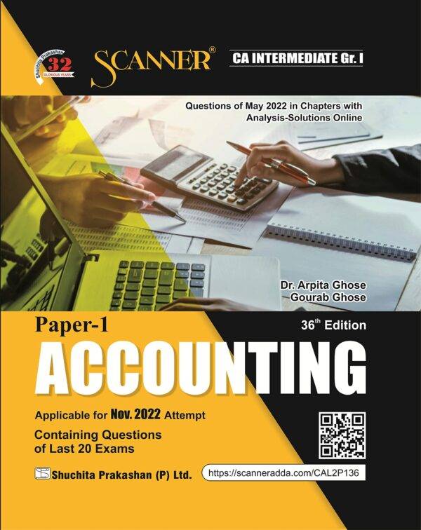 Shuchita Scanner CA Intermediate Accounting Regular Edition