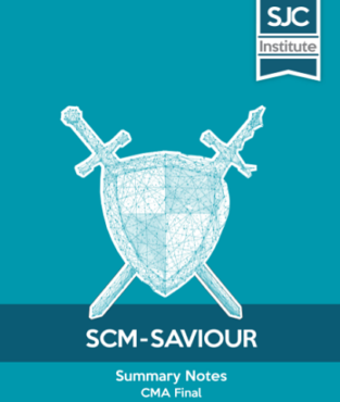 CMA Final SCM Saviour Book New Syllabus By Satish Jalan
