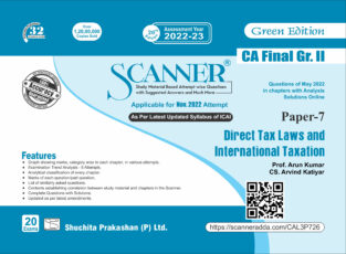 Solved Scanner CA Final Direct Tax Laws and International Taxation