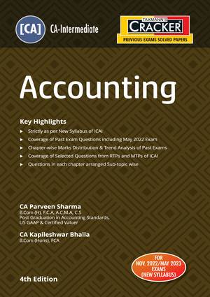 Taxmann CA Inter Cracker Compiler Accounting New Parveen Sharma