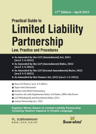 Snow White Practical Limited Liability Partnership P L Subramanian