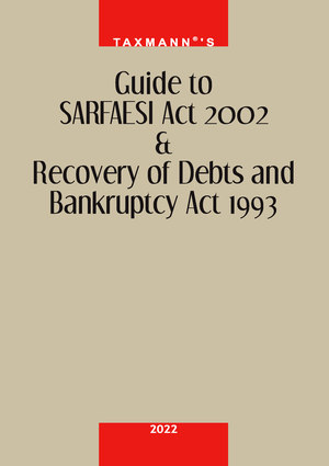 Taxmann Guide To SARFAESI Act 2002 & Recovery of Debts