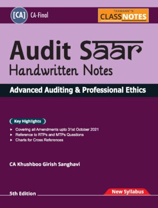 CA Final Audit सार New Syllabus By CA Khushboo Sanghavi