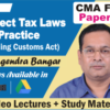 Video Lecture CMA Final Indirect Tax Laws In English CA Yogendra Bangar