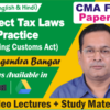 Video Lecture CMA Final Paper 18 Indirect Tax Laws CA Yogendra Bangar