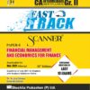 Shuchita Scanner CA Inter FM and Eco for Finance (Fast Track Edition)