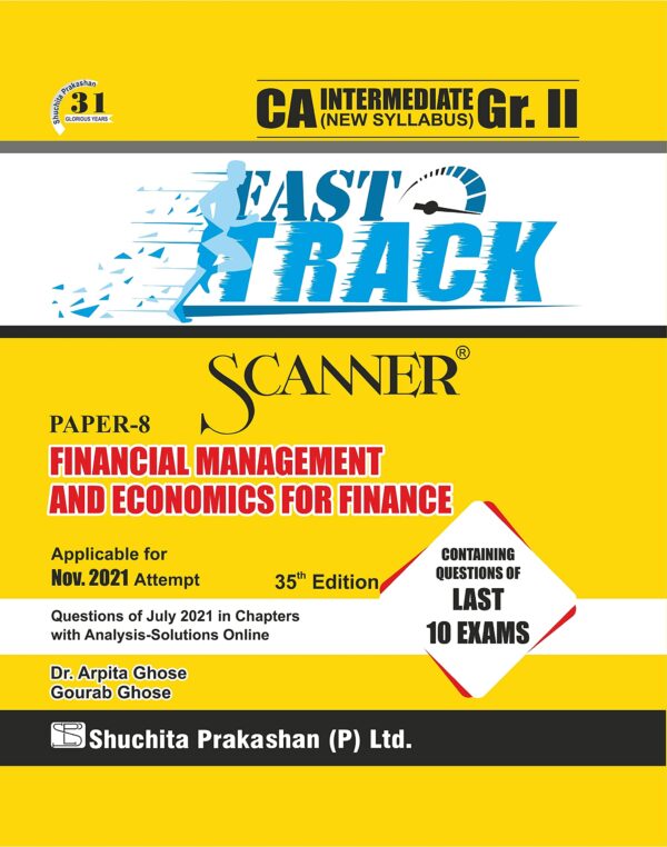 Shuchita Scanner CA Inter FM and Eco for Finance (Fast Track Edition)
