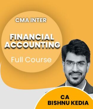 Video Lecture CMA Inter Financial Accounting Full Course By Satish Jalan