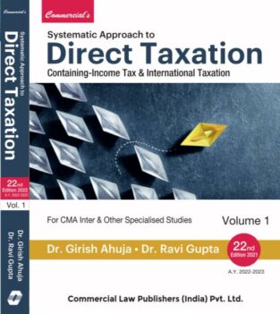 Commercial With MCQs Direct Taxation Girish Ahuja Ravi Gupta