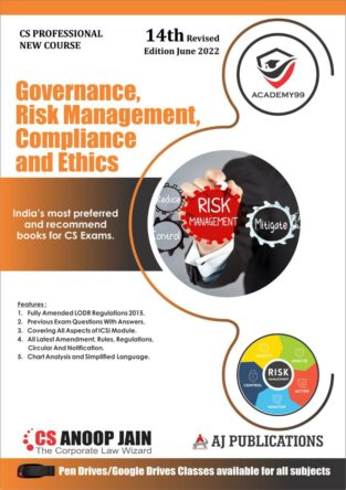 CS Professional Programme Governance Risk Management Anoop Jain