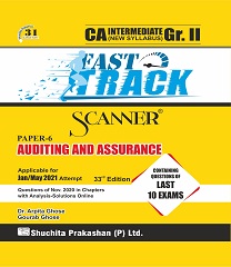 Shuchita Scanner CA Inter Auditing and Assurance (Fast Track Edition)