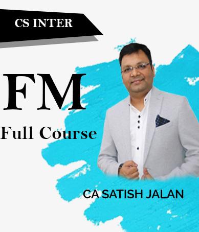 Video Lecture CS Inter Financial Management Full Course By Satish Jalan