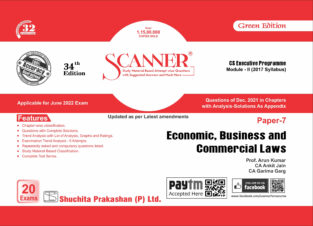 Shuchita Solved Scanner Economic Business and Commercial Laws