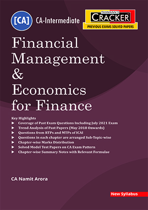 Taxmann Cracker FM & Economics for Finance New By Namit Arora