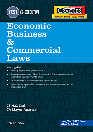 CS Executive Economic Business & Commercial Laws N S Zad