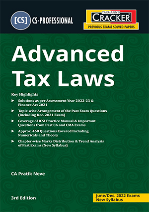 CS Professional Cracker Advanced Tax Laws New Syllabus By Pratik Neve