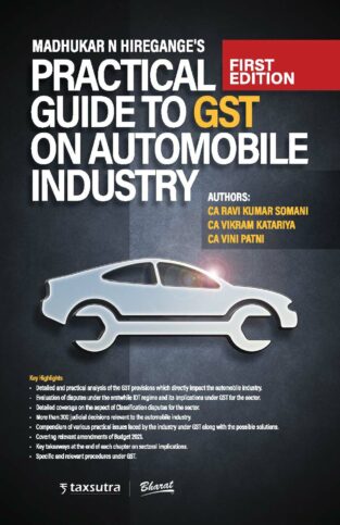 Bharat GST on Automobile Industry By Madhukar N Hiregange