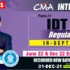 Video Lectures CMA Inter IDT Full Course By CA Vishal Bhattad