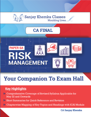 CA Final Comprehensive Book Risk Management By CA Sanjay Khemka