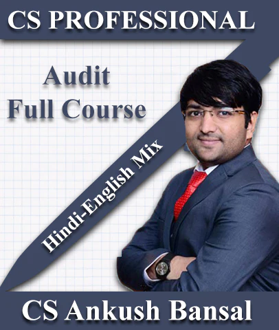 Video Lecture CS Final Secretarial Audit Compliance By Ankush Bansal