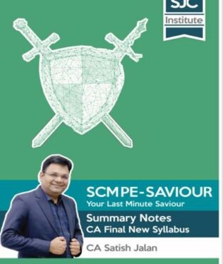 CA Final SCM Saviour Book New Syllabus By Satish Jalan