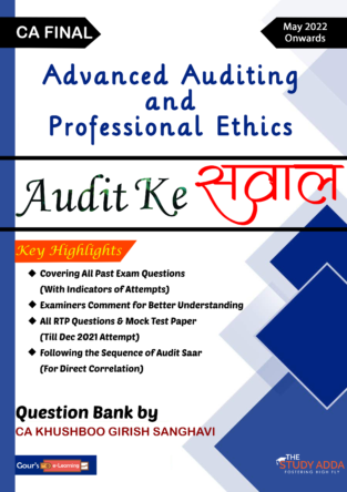 CA Final Audit Ke सवाल New Syllabus By CA Khushboo Sanghavi