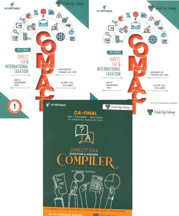 CA Final Direct Tax Compact and Q/A Compiler By Bhanwar Borana