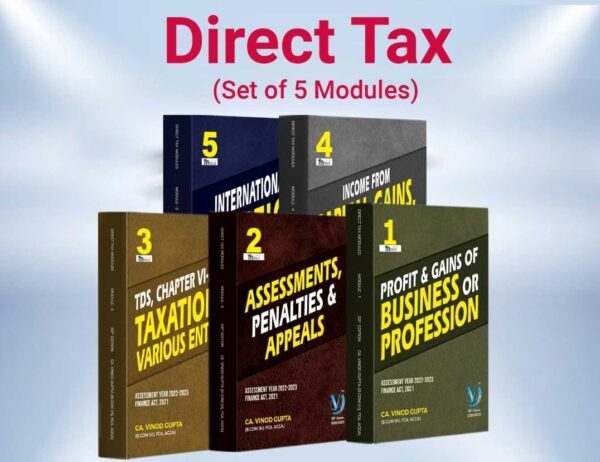 Direct Taxes CA Final Modules Vinod Gupta Finance Act 2021