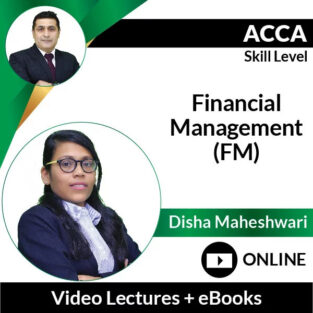ACCA Skill Level Financial Management (FM) By Disha Maheshwari