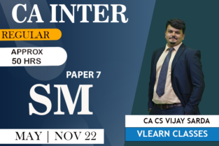 Video Lectures CA Inter SM Full Course New Syllabus By Vijay Sarda