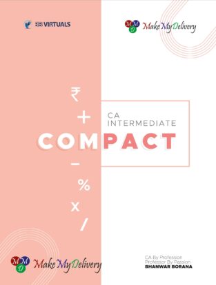 CA Inter DT COMPACT Handwritten Bhanwar Borana May / Nov 2022