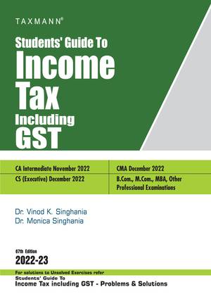 Students' Guide to Income Tax Including GST