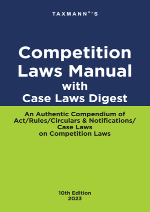 Taxmann Competition Laws Manual Edition 2023