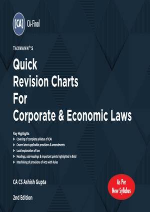 CA Final Quick Revision Charts For Laws New Syllabus By Ashish Gupta
