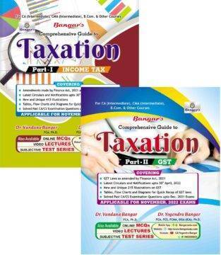Guide Taxation Income Tax and GST Vandana Yogendra Bangar