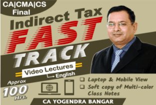 Video Lecture CA Final IDT Fast track CA Yogendra Bangar Nov 2022