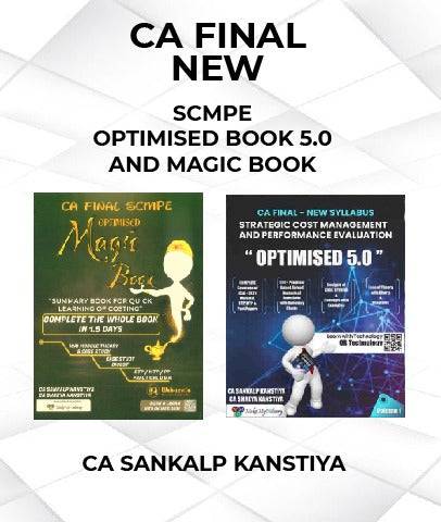 CA Final OPTIMISED 5.0 SCEMP Sankalp Kanstiya New Syllabus