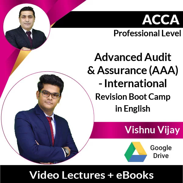 Video Lectures ACCA Prof Level (AAA) International By Vishnu Vijay