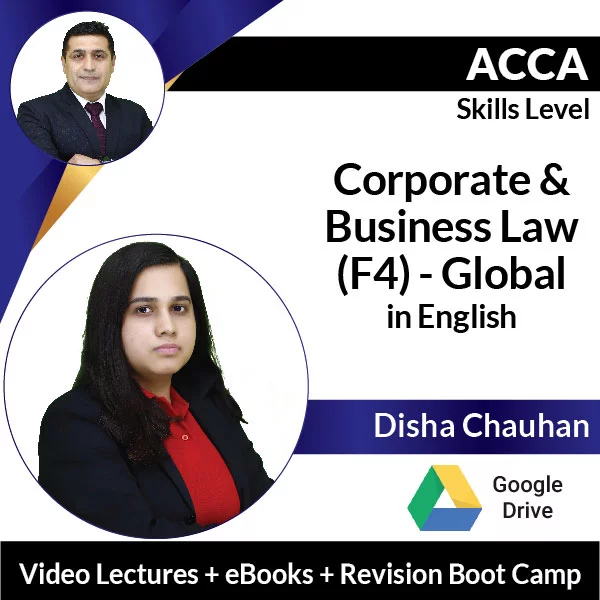 ACCA Skill Level Corporate and Business Law By Disha Chauhan