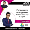 ACCA Skill Level Performance Management Revision By Vishnu Vijay