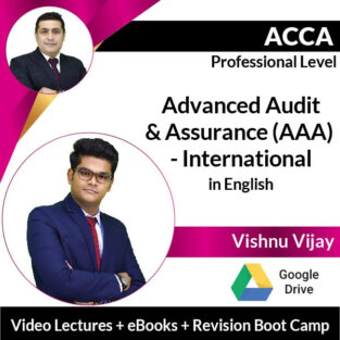 ACCA Prof Level Advanced Audit and Assurance Intl By Vishnu Vijay