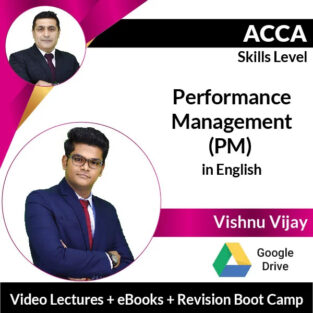 ACCA Skill Level Performance Management (PM) By Vishnu Vijay
